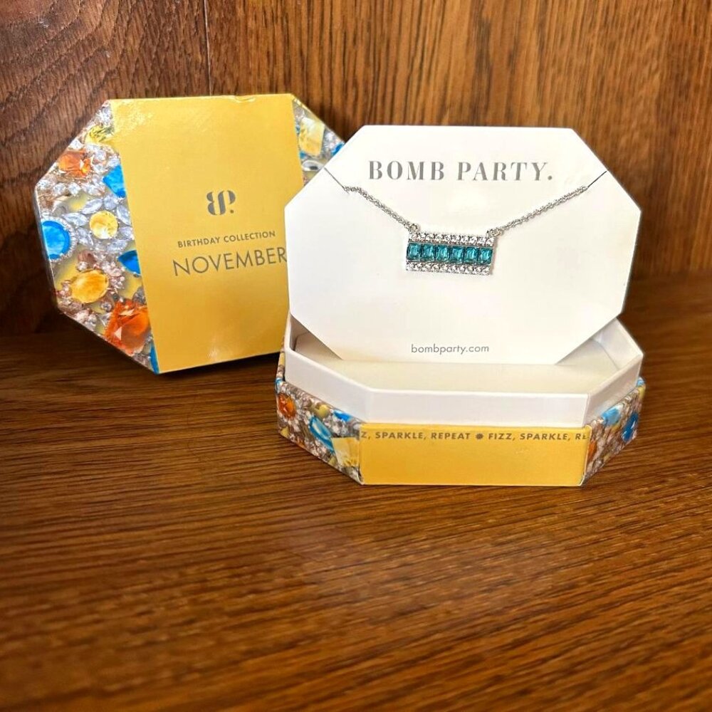 Bomb Party November Necklace